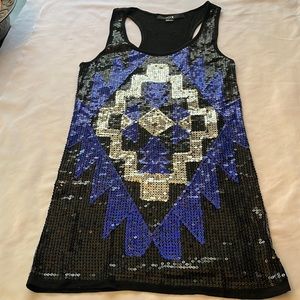 Forever21 Sequin Tank Top  Size S/P